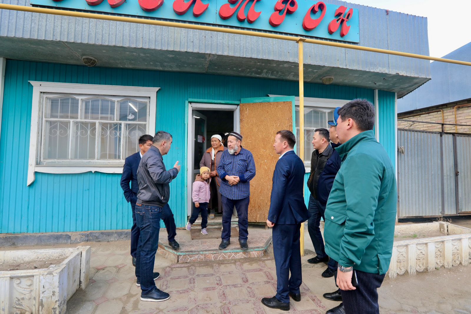 Сауда нысандарының санитарлық жағдайы пысықталды