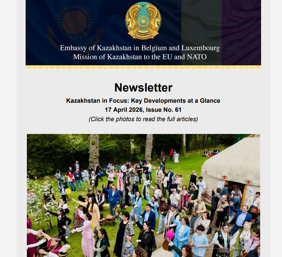 Newsletter Kazakhstan - 17.04.2026