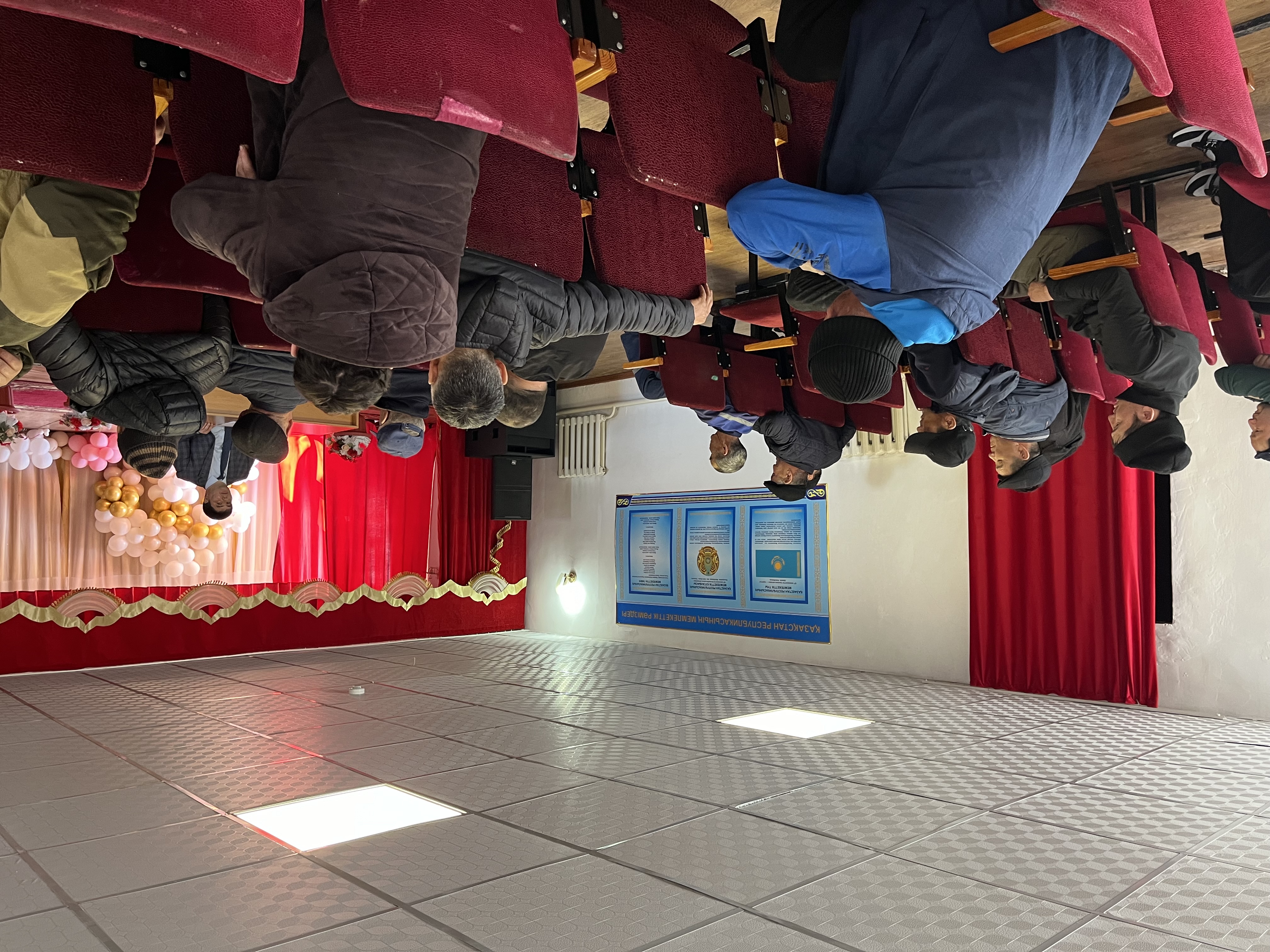 С.Сейфуллин ауылдық округінің әкімінің халықпен кездесуі