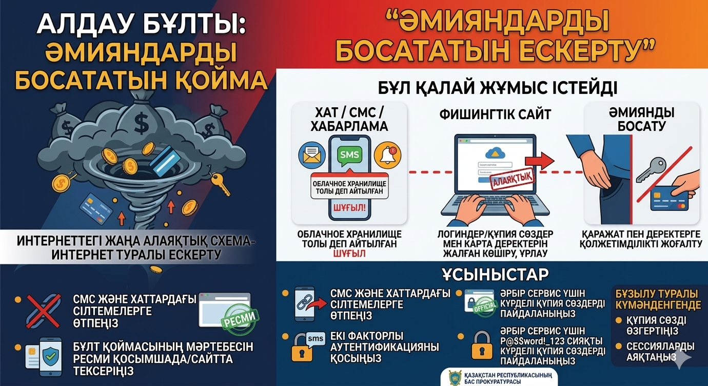 «Алдау бұлты: әмиянды босататын қойма»