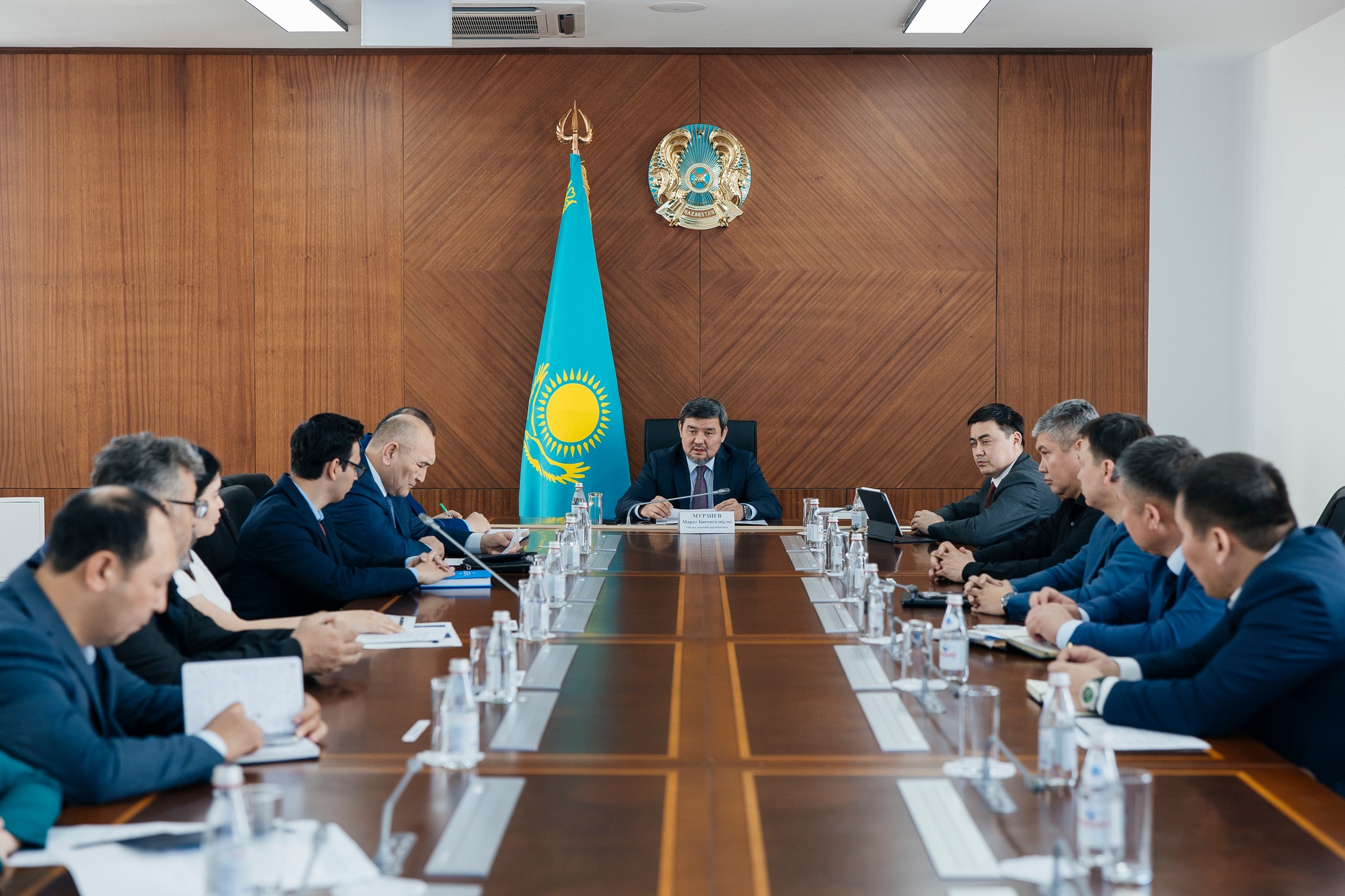 Облыс әкімі орынбасарының қатысуымен балық шаруашылығын дамыту мәселесі қаралды