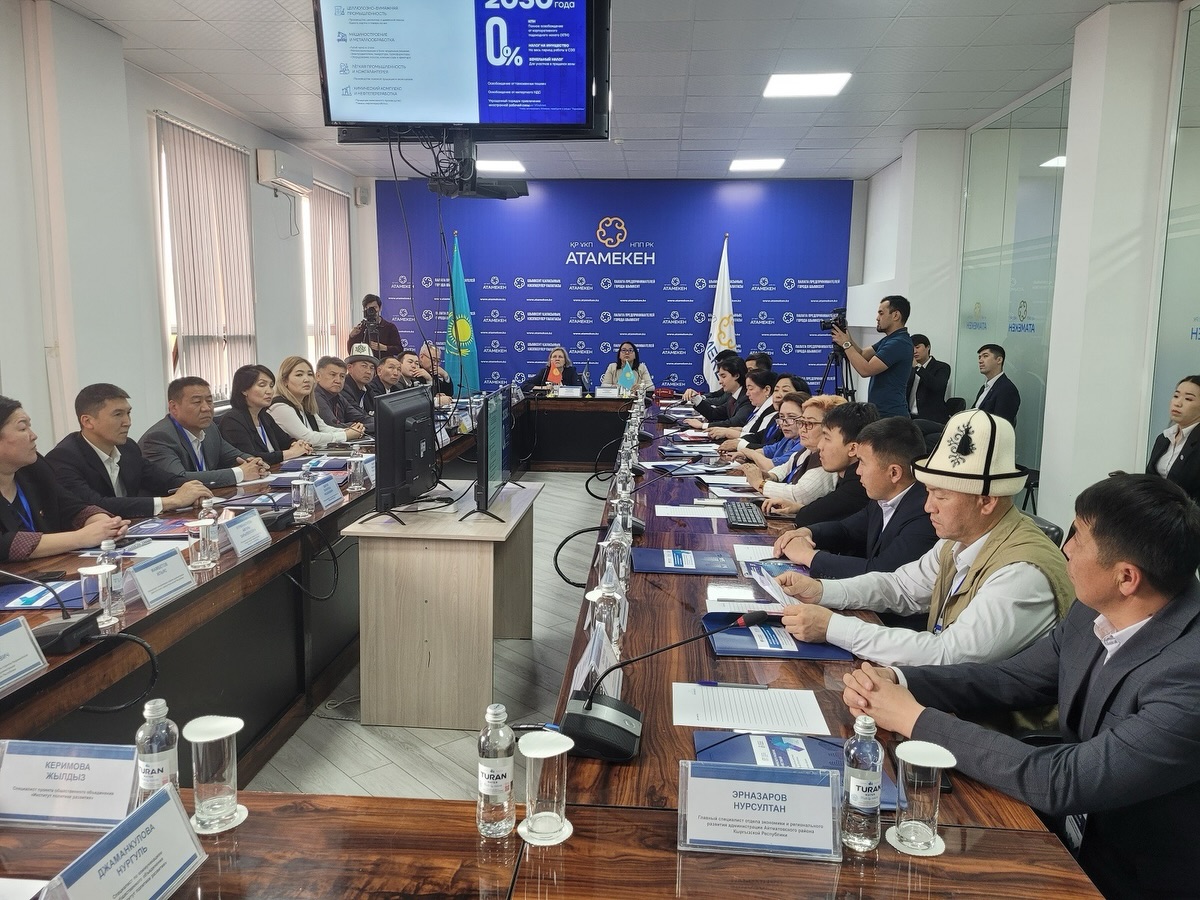 ҚЫРҒЫЗСТАННЫҢ БИЗНЕС АССОЦИАЦИЯЛАРЫМЕН МЕМОРАНДУМ ТҮЗІЛДІ