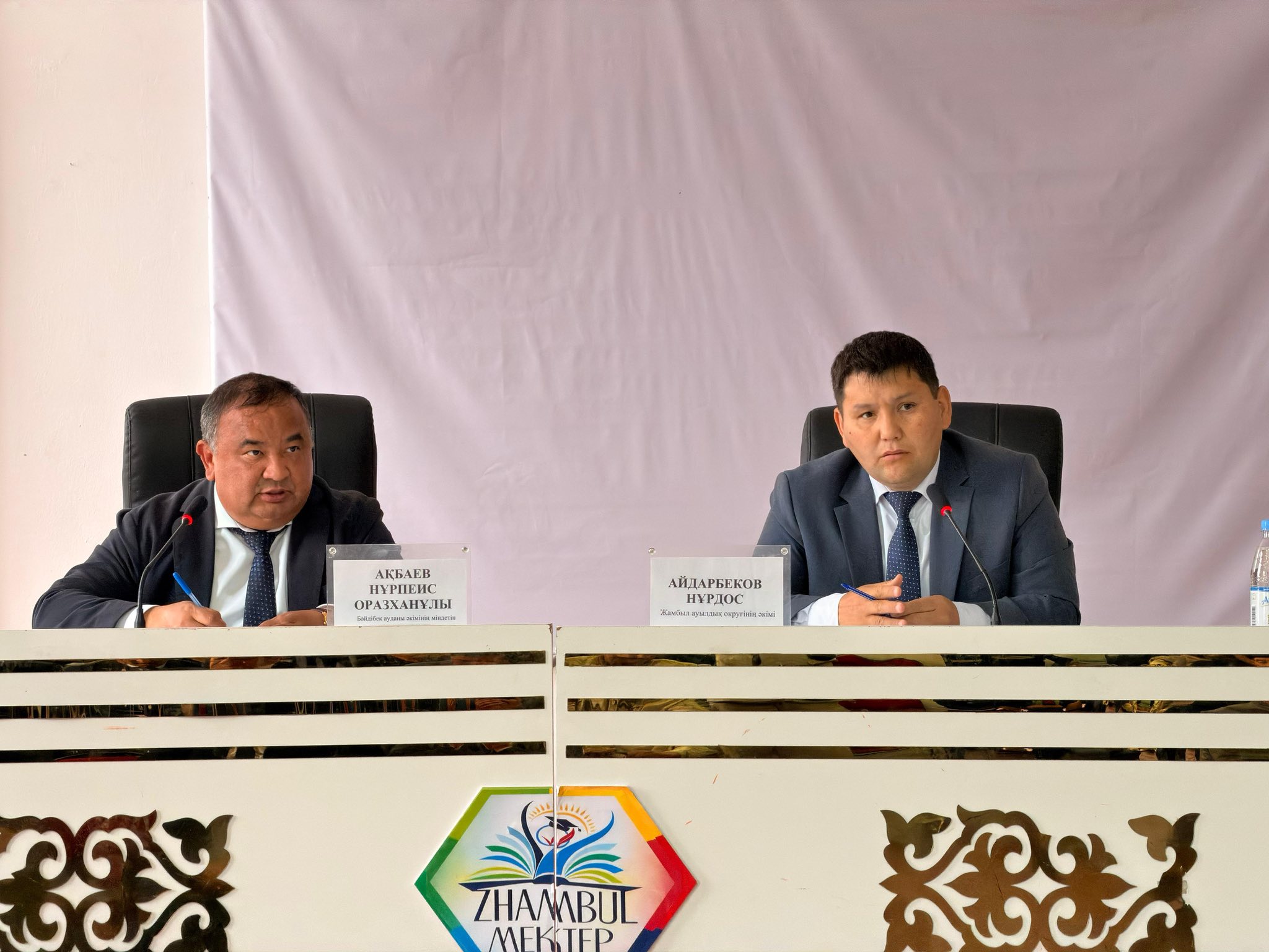 БӘЙДІБЕК: ЖАМБЫЛ АУЫЛДЫҚ ОКРУГІНДЕ ӘЛЕУМЕТТІК-ИНФРАҚҰРЫЛЫМДЫҚ ЖОБАЛАР КЕЗЕҢ-КЕЗЕҢІМЕН ЖҮЗЕГЕ АСУДА