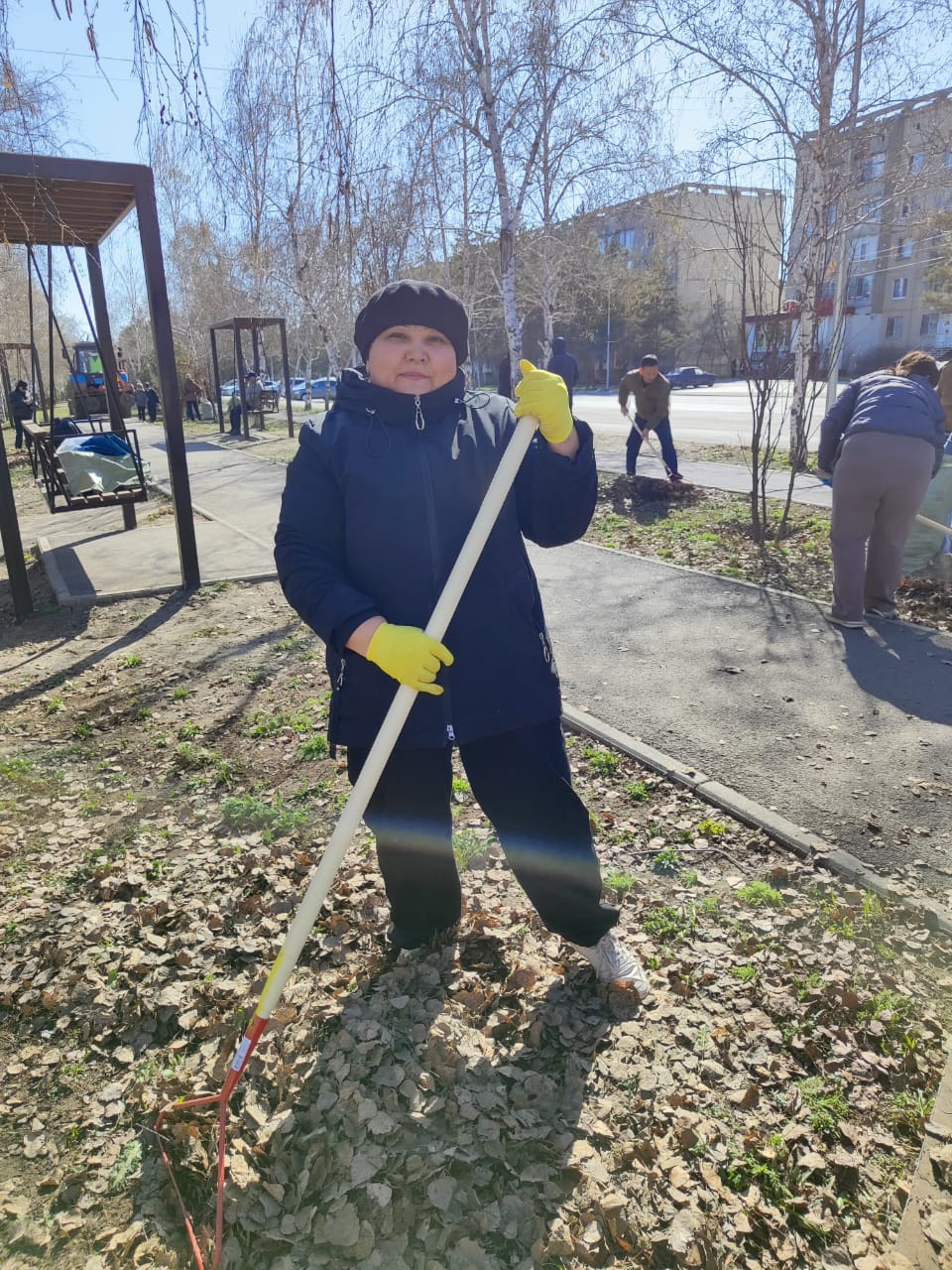 Коллектив управления ветеринарии принял участие в субботнике