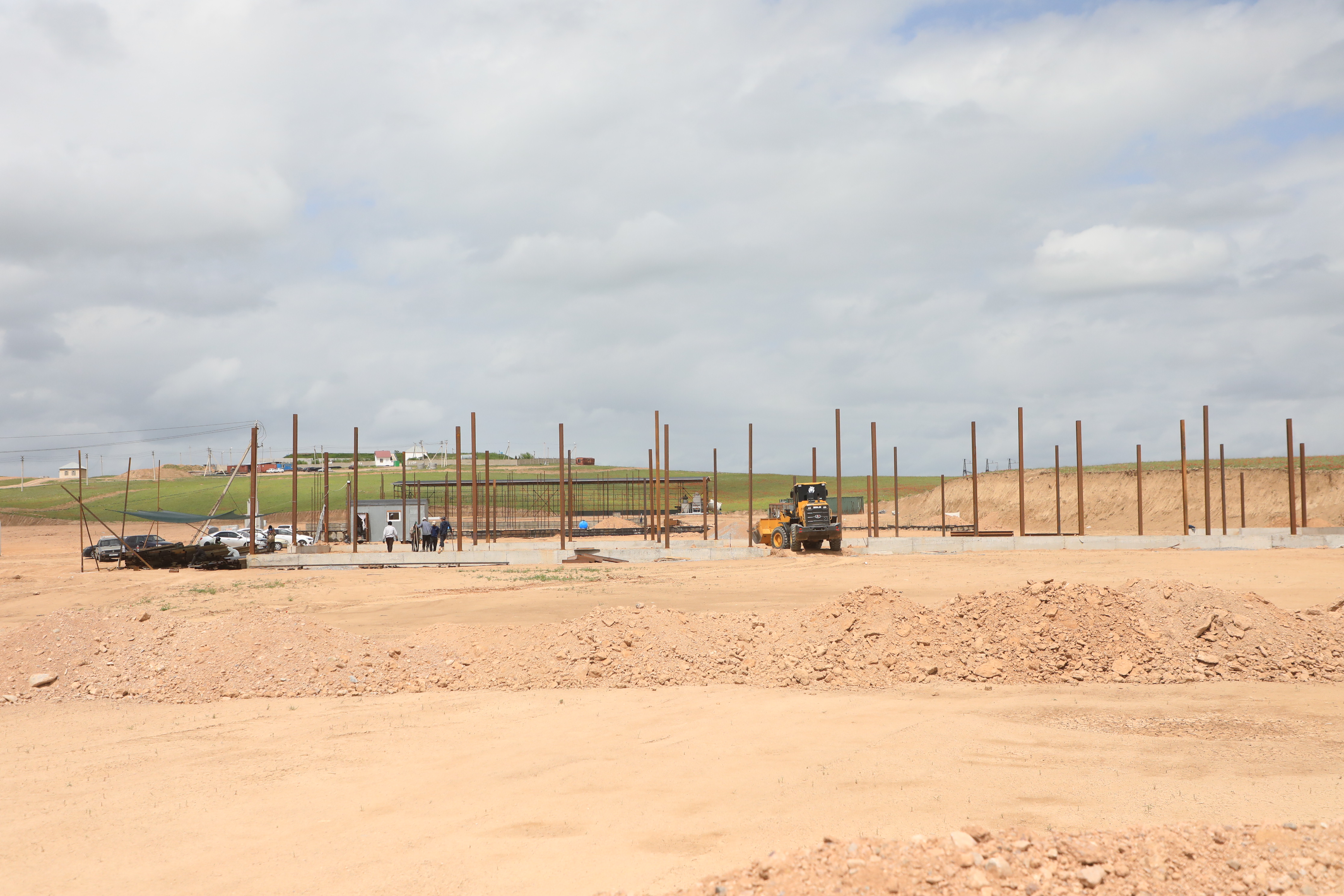 САРЫАГАШ: СТРОИТЕЛЬНЫЕ ОБЪЕКТЫ НАХОДЯТСЯ НА СТРОГОМ КОНТРОЛЕ