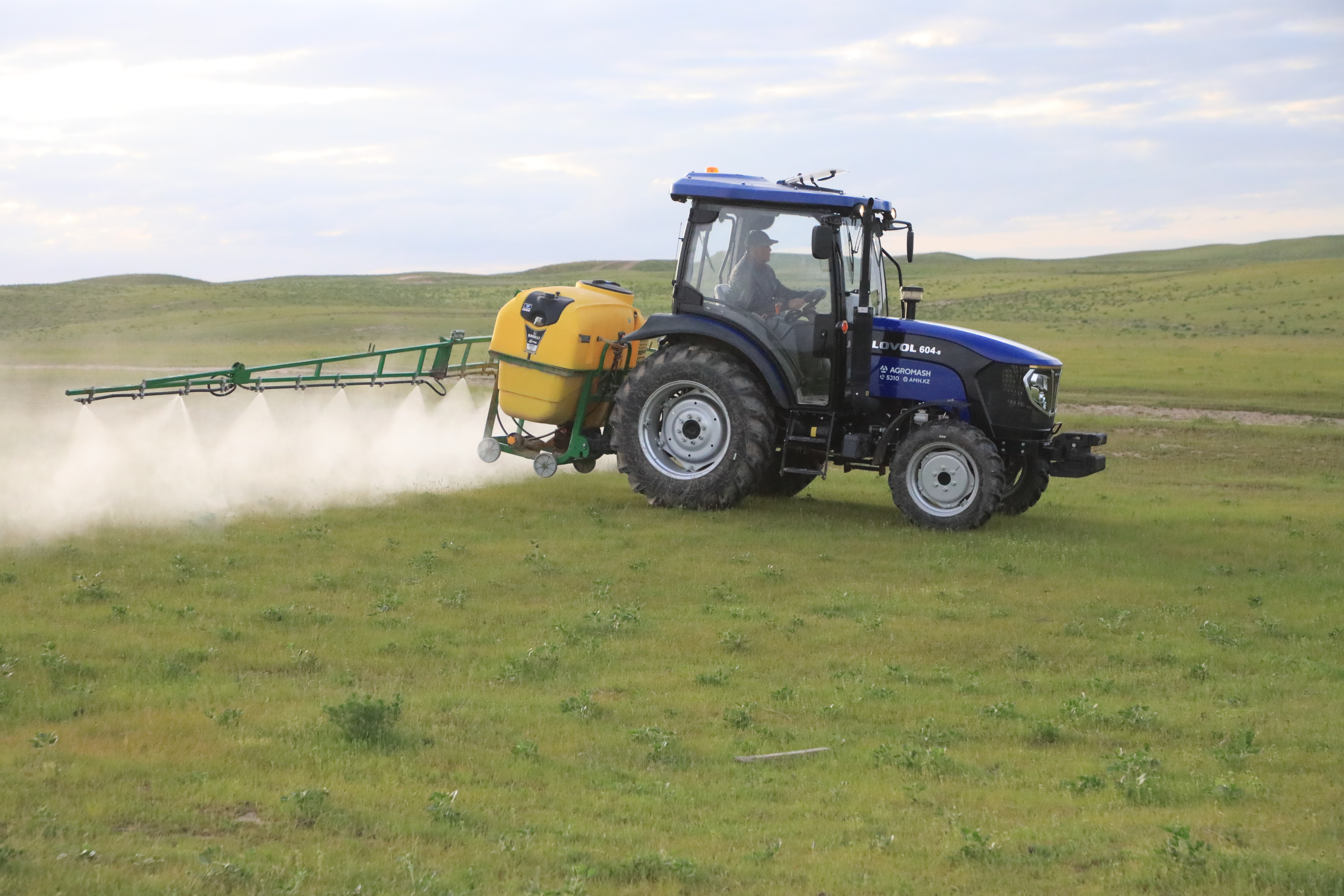 В САРЫАГАШСКОМ РАЙОНЕ УСИЛЕНЫ МЕРЫ ПО БОРЬБЕ С САРАНЧОЙ В НАСЕЛЁННЫХ ПУНКТАХ