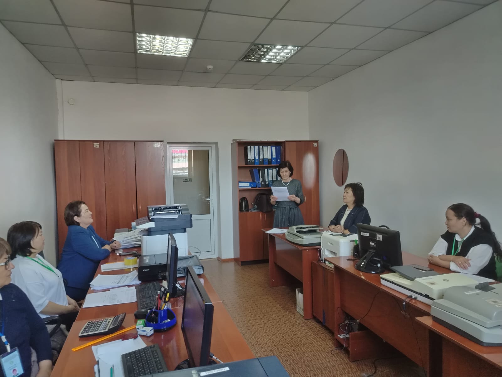 «Азаматтарға арналған үкімет» Мемлекеттік корпорациясы» КЕАҚ ЖОФ Жамбыл аудандық бөлімшелерінде түсіндіру жұмыстары