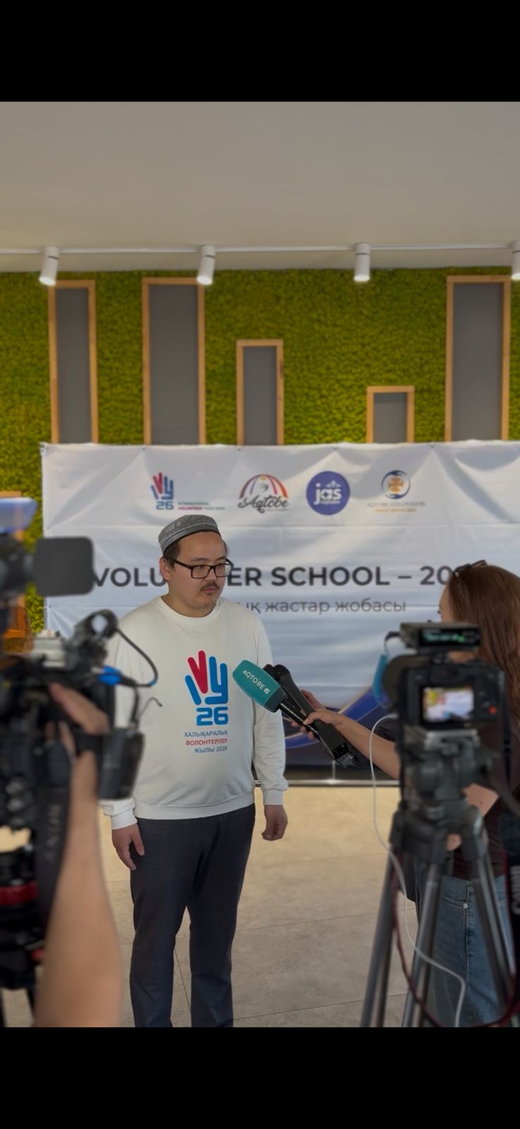 «Volunteer school – 2026» жобасының үшінші күні экологияға арналды.