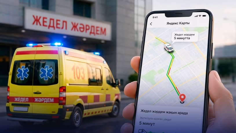 ЖЕДЕЛ ЖӘРДЕМНІҢ КЕЛУІН КАРТАДАН КӨРУГЕ БОЛАДЫ