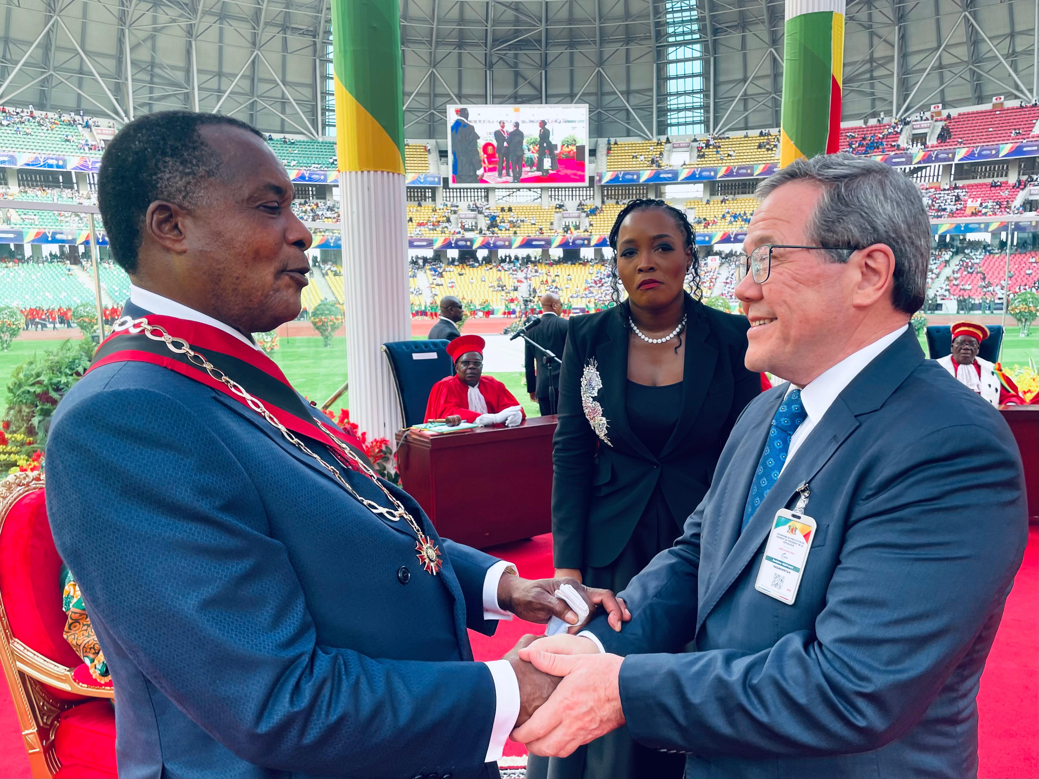 Қазақстан делегациясы Конго Республикасы Президентінің ұлықтау рәсіміне қатысты