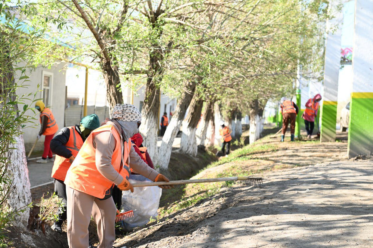 «Таза аула» ауқымды экологиялық акциясы өтті...