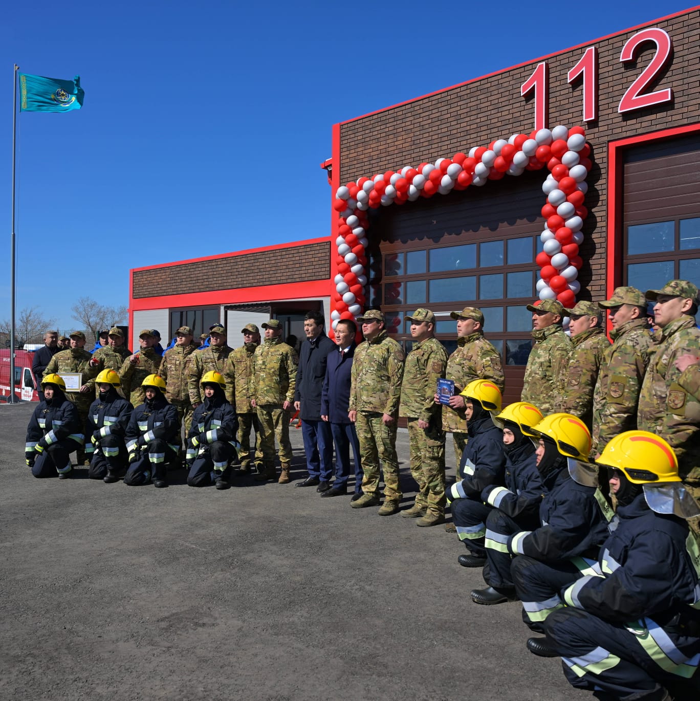 В поселке Солнечный города Экибастуза открыт новый пожарный пост №22 - очередной объект, построенный в рамках системного укрепления гражданской защиты региона за счет средств местного бюджета