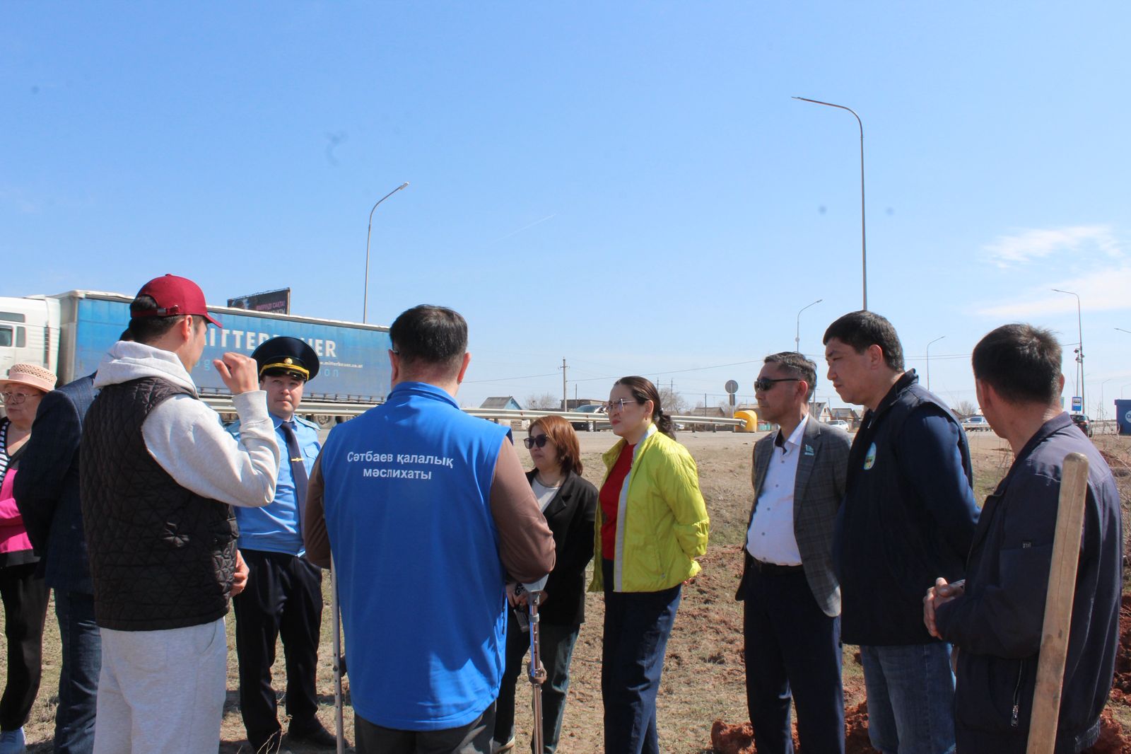 Қаланың кіреберісін абаттандыру және көркейту мақсатында «Жасыл дәліз» жобасы жүзеге асырылуда