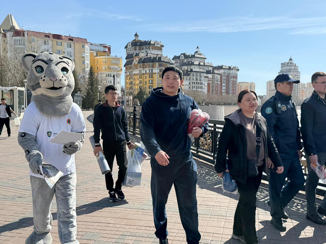 Астанада «Тәуелділікті спортқа айырбаста» акциясы өтті