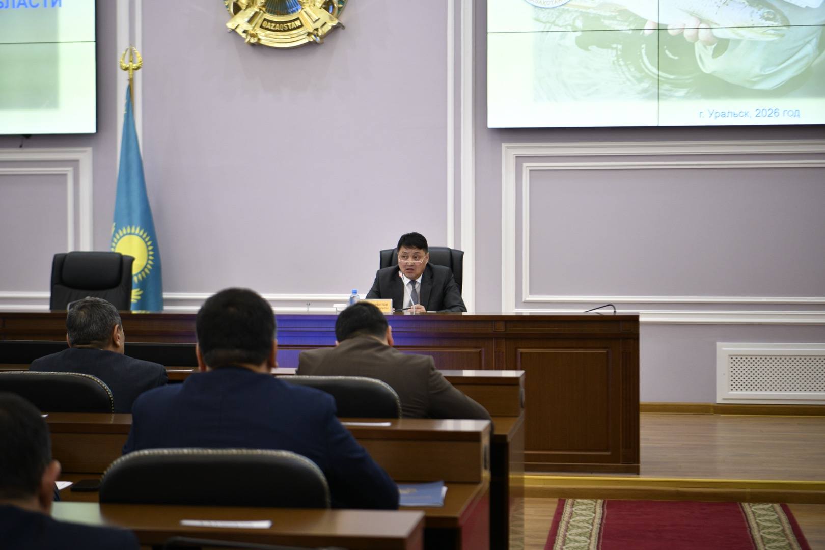 Балық шаруашылығымен айналысатын кәсіпкерлермен кездесу туралы