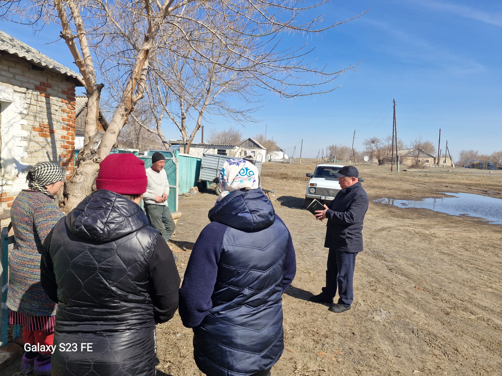 Встреча с населением по проблемным вопросам