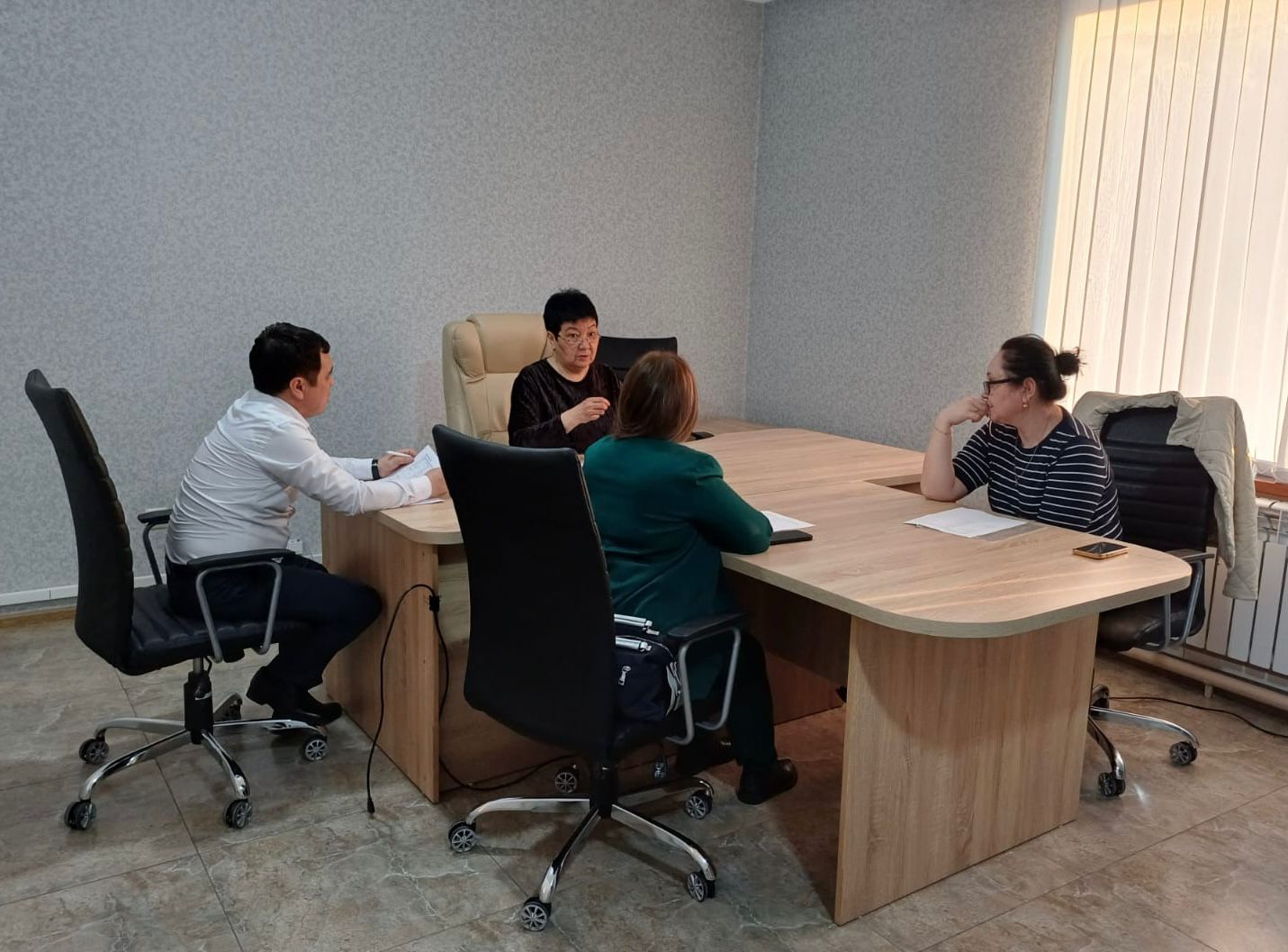 «Азаматтарға арналған үкімет» мемлекеттік корпорациясы» КЕАҚ-ның қызметкерлерімен техникалық оқу