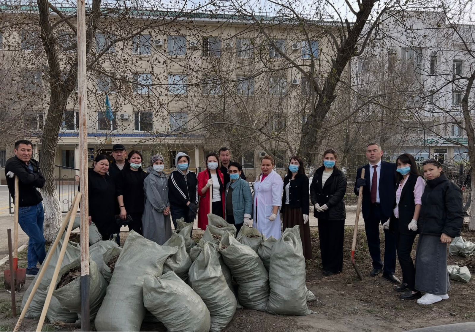 “Таза бейсенбі” тазалық жұмыстарын жүргізді