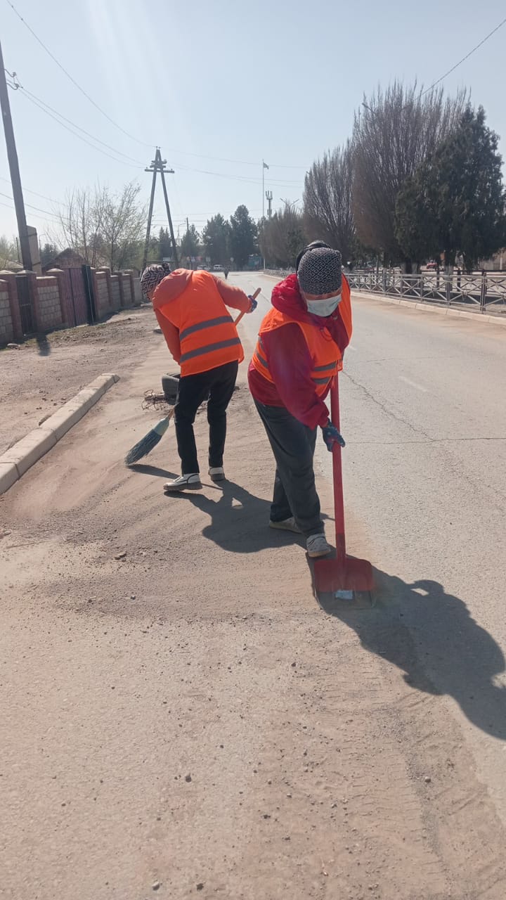 2026 жылдың 02 сәуірінде Үшарал ауылдық округінде «Таза бейсенбі» акциясы аясында тазалық жұмыстары жүргізілді.