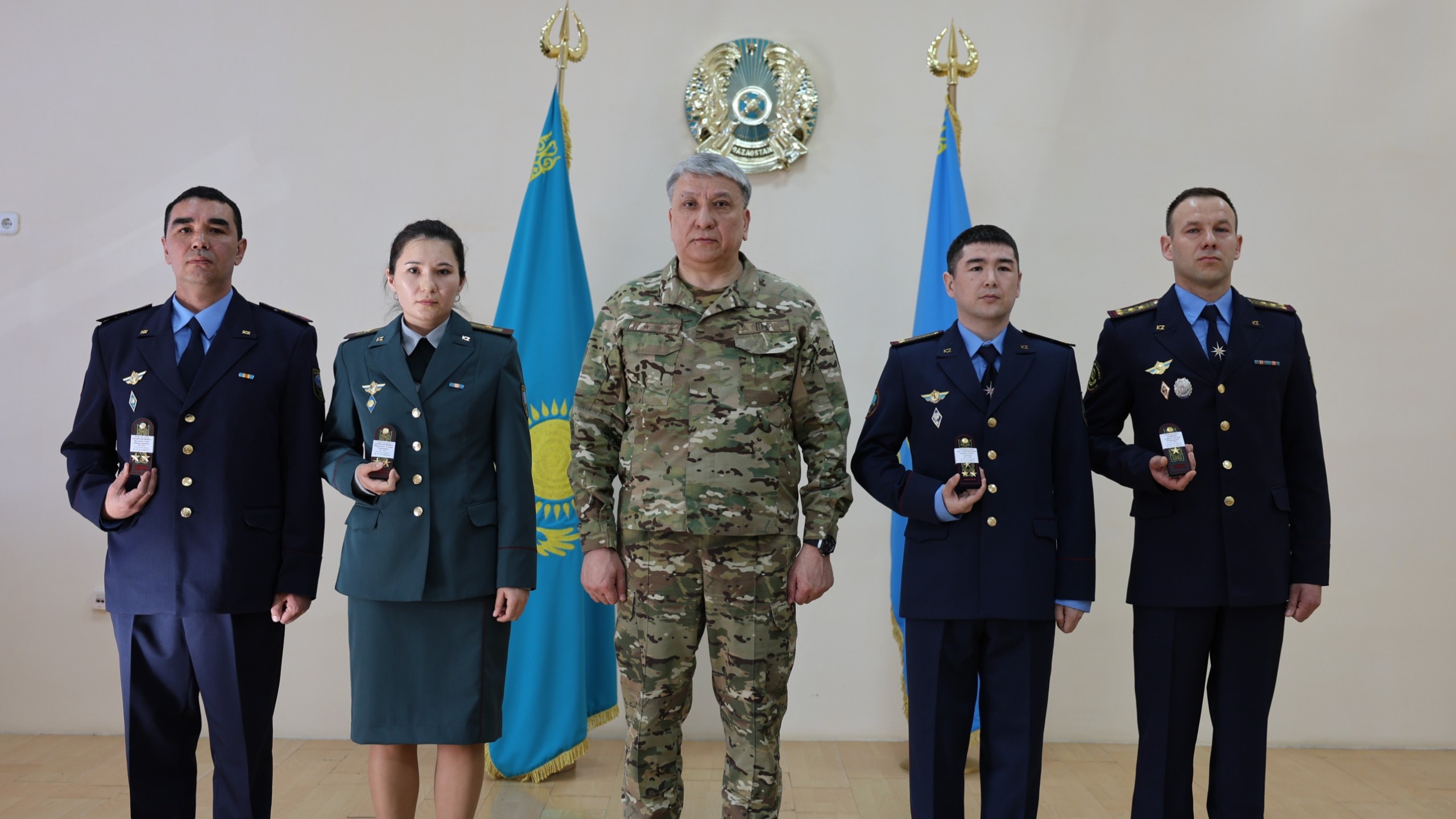 Батыс Қазақстан облысы департаментінде арнайы атақтар берілді