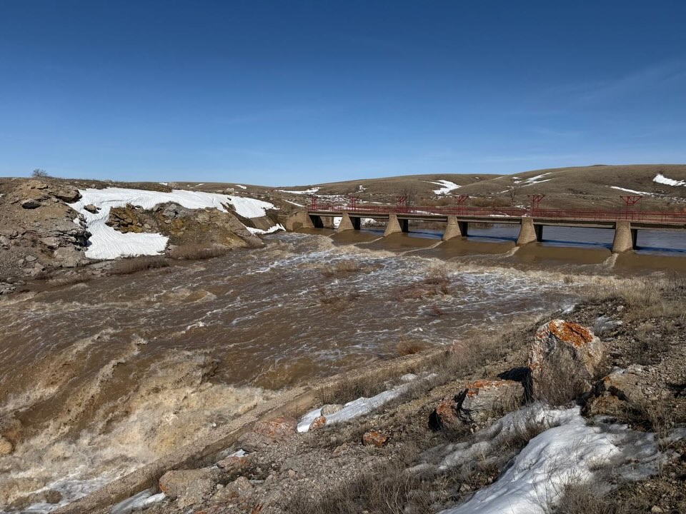 Обследование паводковой ситуации Есильского бассейна
