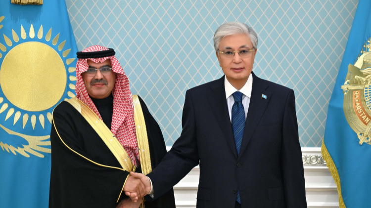 Президент Казахстана К.Токаев принял посла Королевства Саудовская Аравия в Республике Казахстан Файсала Аль-Кахтани