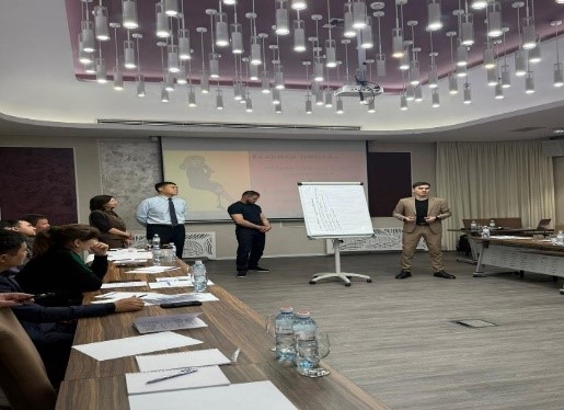 Ақпараттық-түсіндіру тобының білімін арттыру семинары ұйымдастырылды