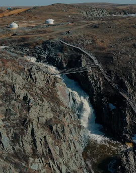 Сегодня на территории Волчьего водопада состоялось совместное выездное совещание с участием представителей Туристского информационного центра Visit Aktobe