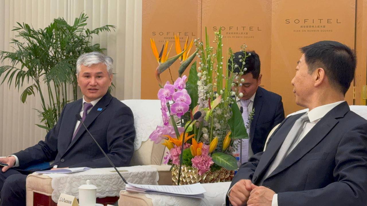 Ұлытау облысының әкімі Шэньси провинциясының губернаторымен кездесті