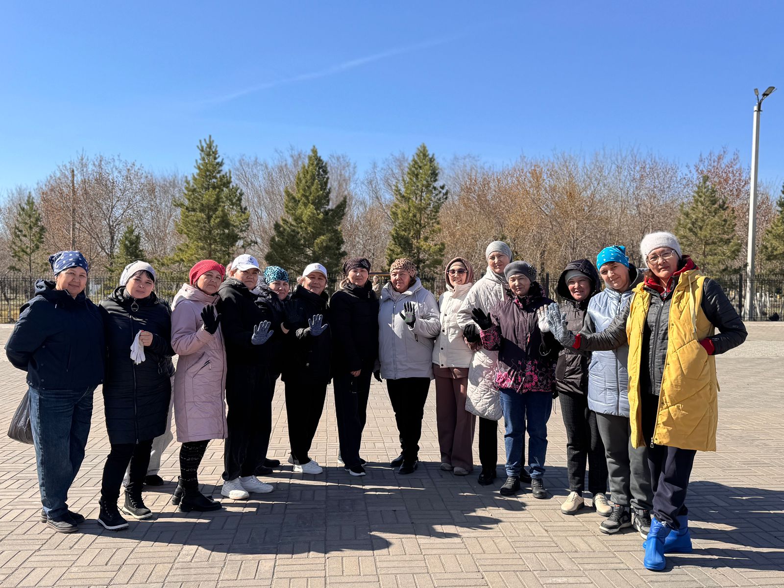 Жарқайың ауданында «Таза Қазақстан» және «Таза аула» экологиялық акциялары аясында жалпыаудандық сенбілік өтті