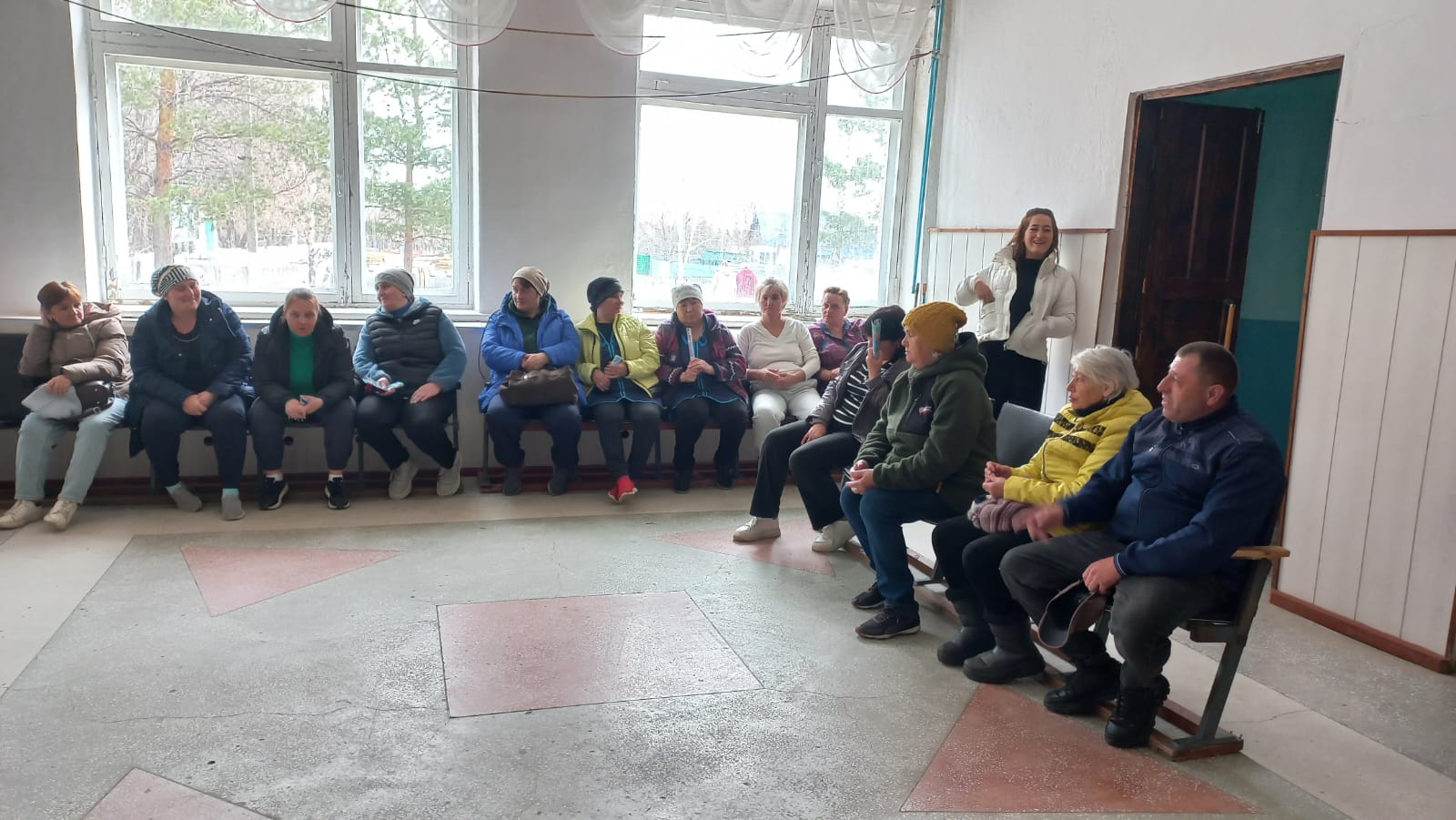 Жалтыркөл ауылында Архангельск ауылдық округі әкімінің есептік кездесуі өтті