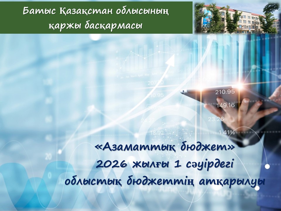 2026 жылдың 1 сәуірге азаматтық бюджет (ай сайынғы шолу)