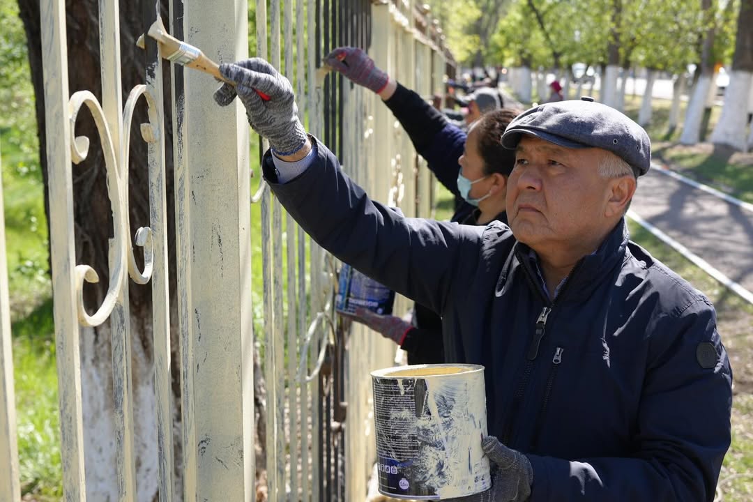 Мойынқұм ауданында «Таза Қазақстан» акциясы аясында ауқымды сенбілік өтті