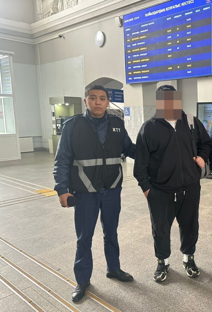 Қарағандыда қылмыс жасаған күдікті жолаушы ұсталды