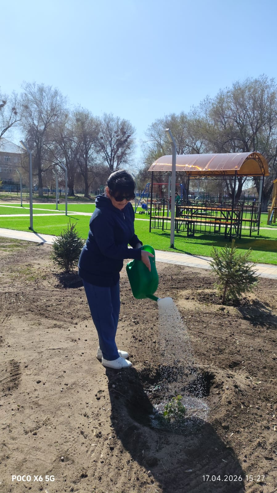 Бөгетсай ауылдық округінде абаттандыру жұмыстары қарқынды жүргізілуде