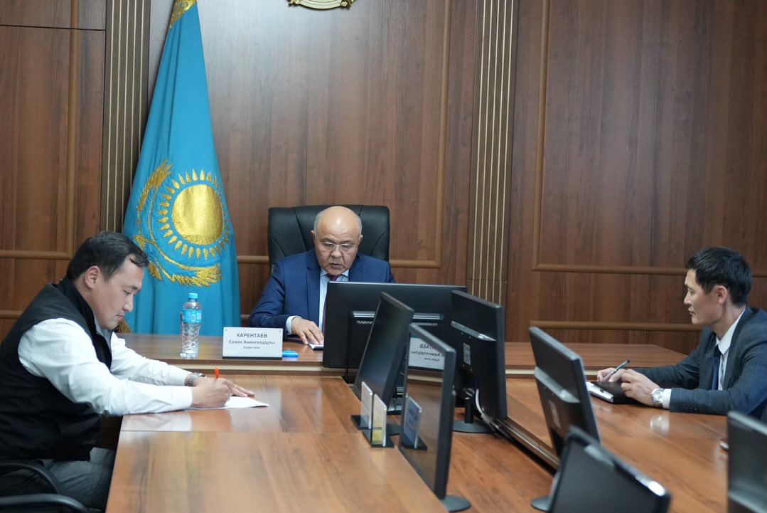 Мойынқұм ауданы әкімдігі жанындағы Төтенше жағдайлардың алдын алу және жою жөніндегі комиссияның кезекті отырысы өтті