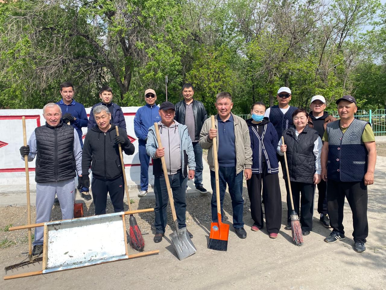 Қала аумағында тазалықты жақсарту шаралары жүргізілді