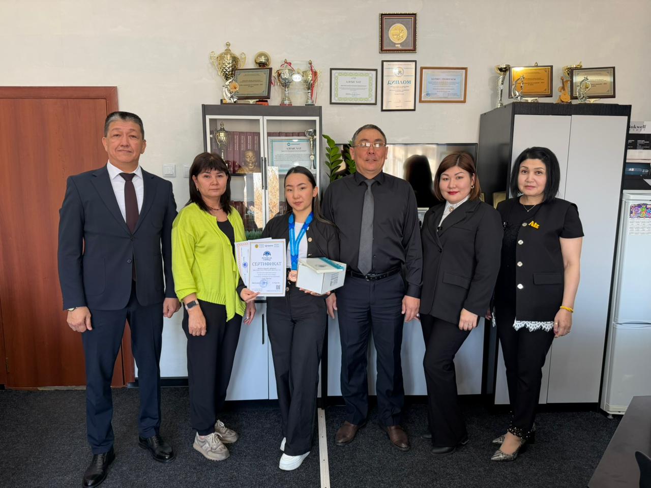 Республикалық олимпиададан жүлделі 3 орын