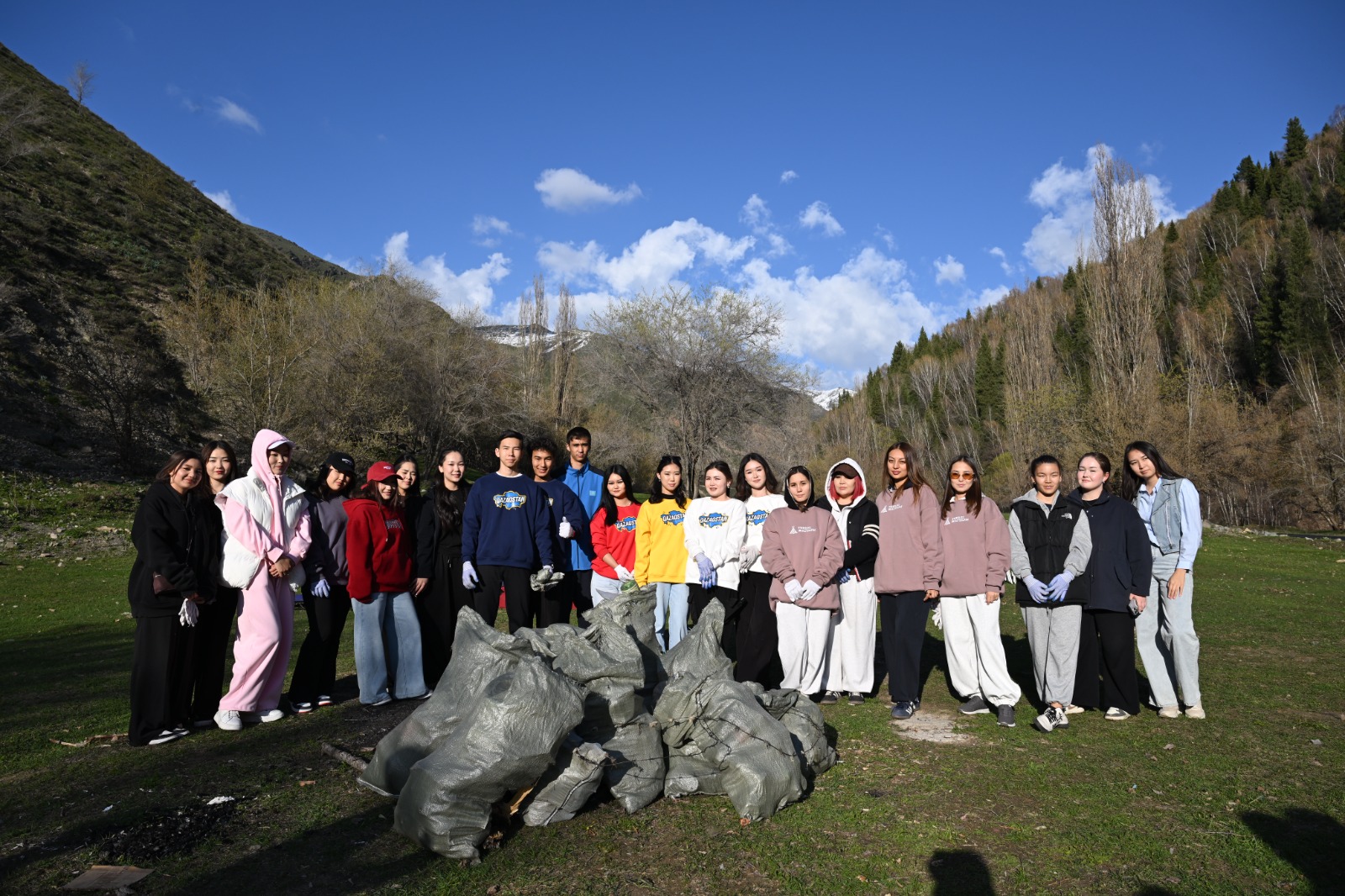 Экологическая акция «Eco Spring Action» в рамках программы «Таза Қазақстан» прошла в Жетісу