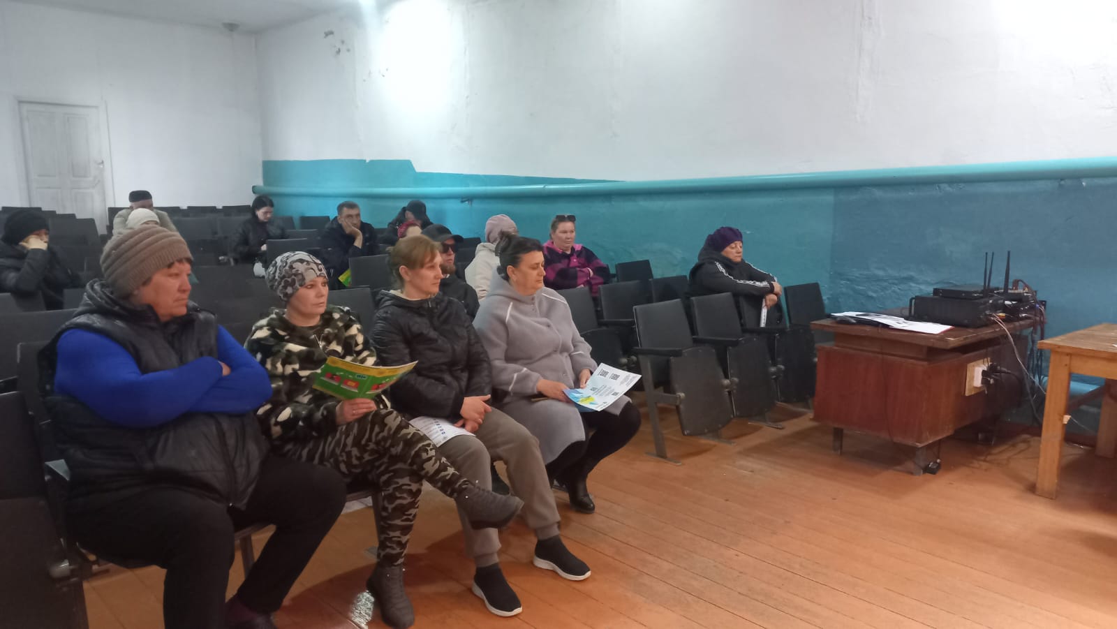 Архангельск ауылында Архангельск ауылдық округі әкімінің есептік кездесулері өтті