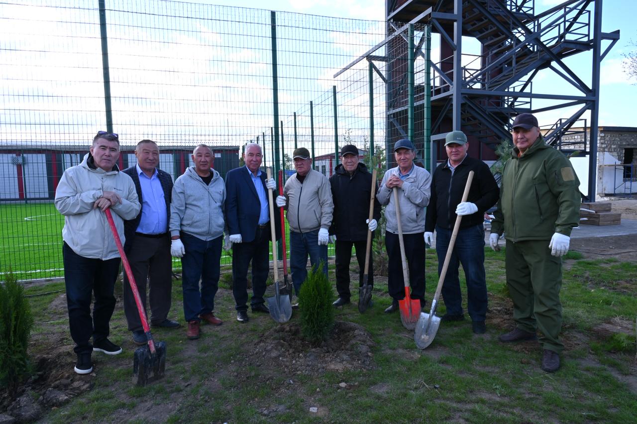Махамбет ауданындағы өрт сөндіру бөлімінің аумағында экологиялық бағыттағы тағылымды іс-шара өтті
