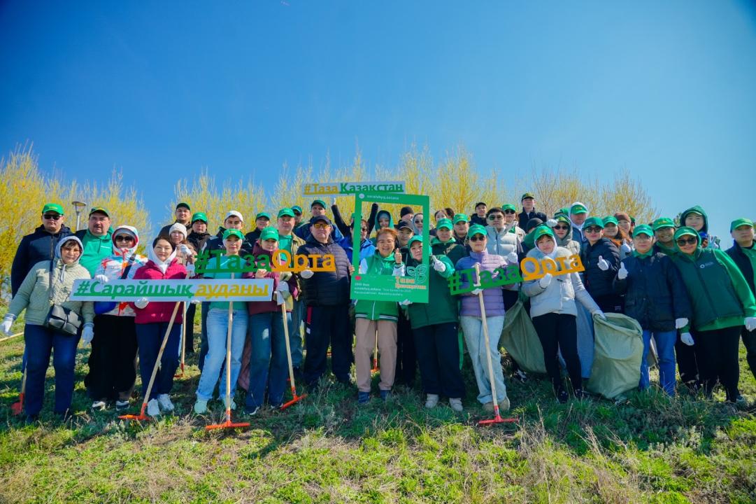 Елордада Halyk Bank жалпыұлттық «Таза Қазақстан» бастамасын қолдады