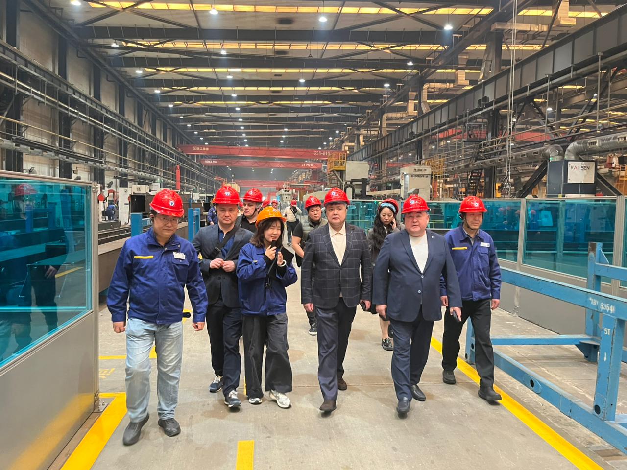 Қазақстанның ТЖМ делегациясы Қытайдағы кәсіпорынға барды