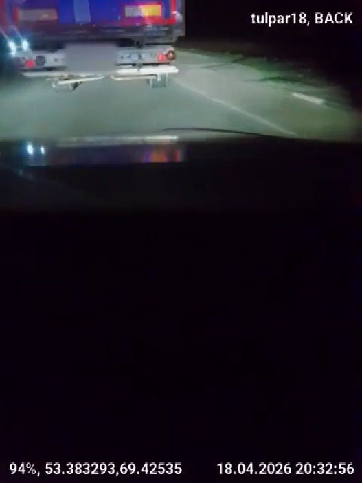 Астана-Петропавл тас жолында есірткіге мас болған ауыр жүк көлігінің жүргізушісі ұсталды