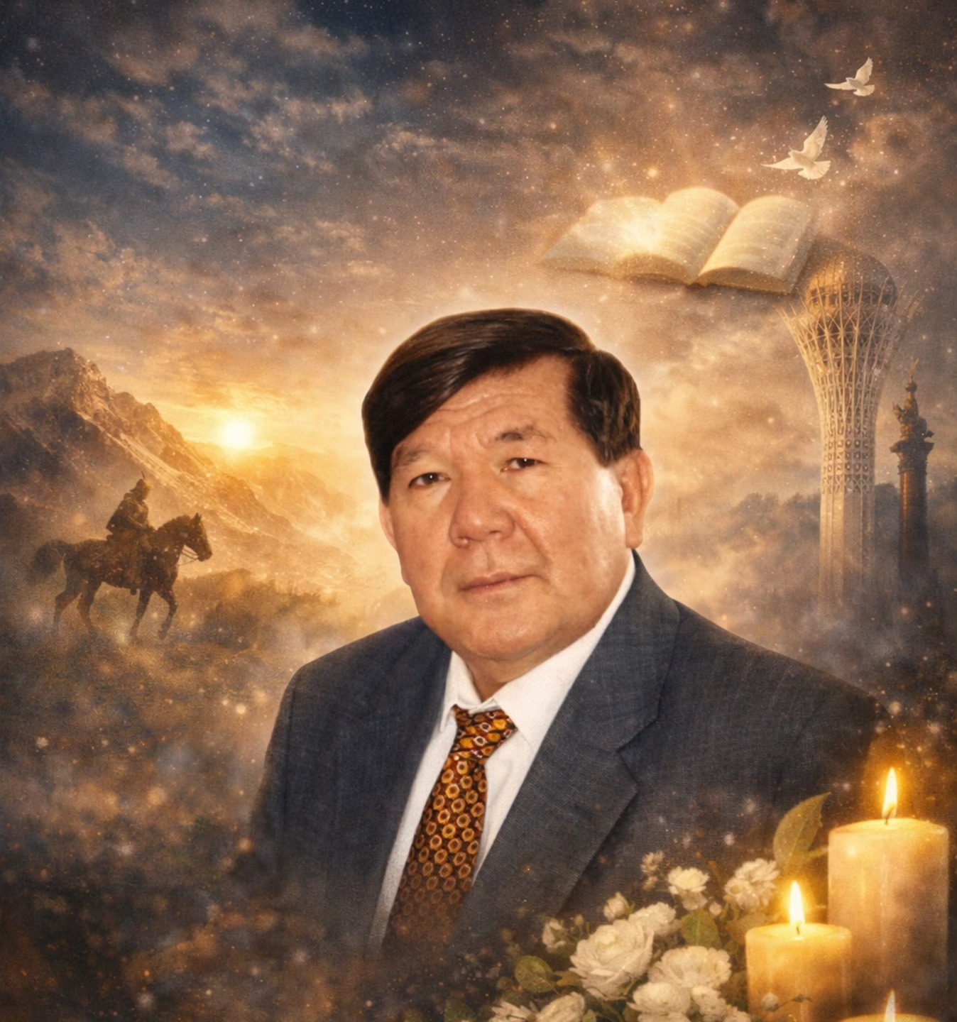 🕊️ Қош болыңыз, ұлы тұлға…