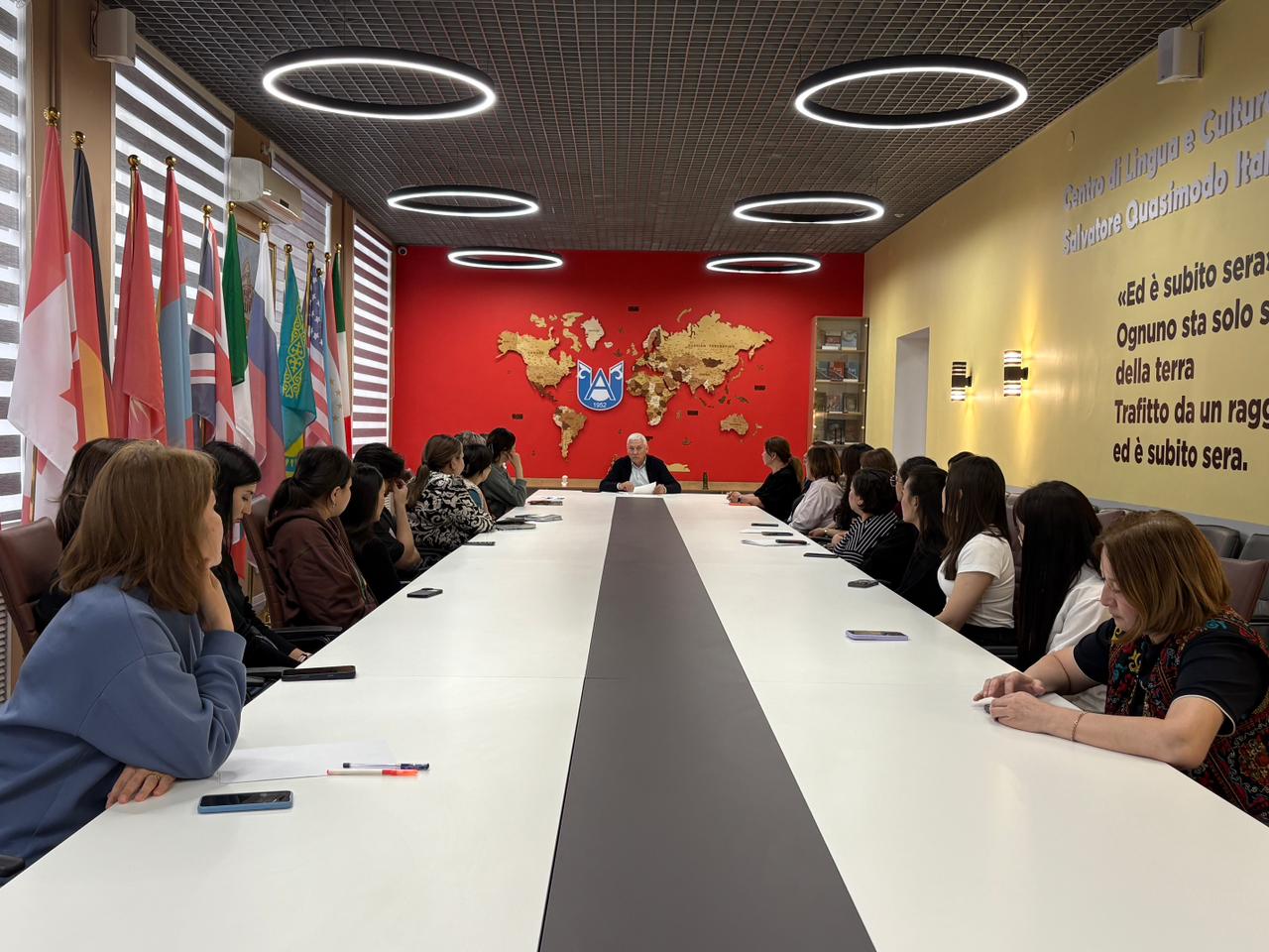 ДҮНИЕЖҮЗІЛІК ЕҢБЕКТІ ҚОРҒАУ КҮНІНЕ ОРАЙ КЕЗДЕСУ ӨТТІ