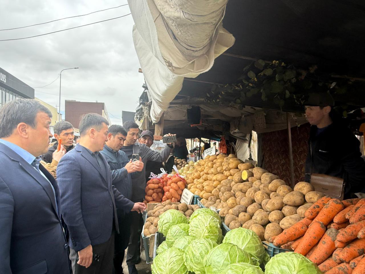 Түркістан облысына сапар: базардағы баға ашық болады