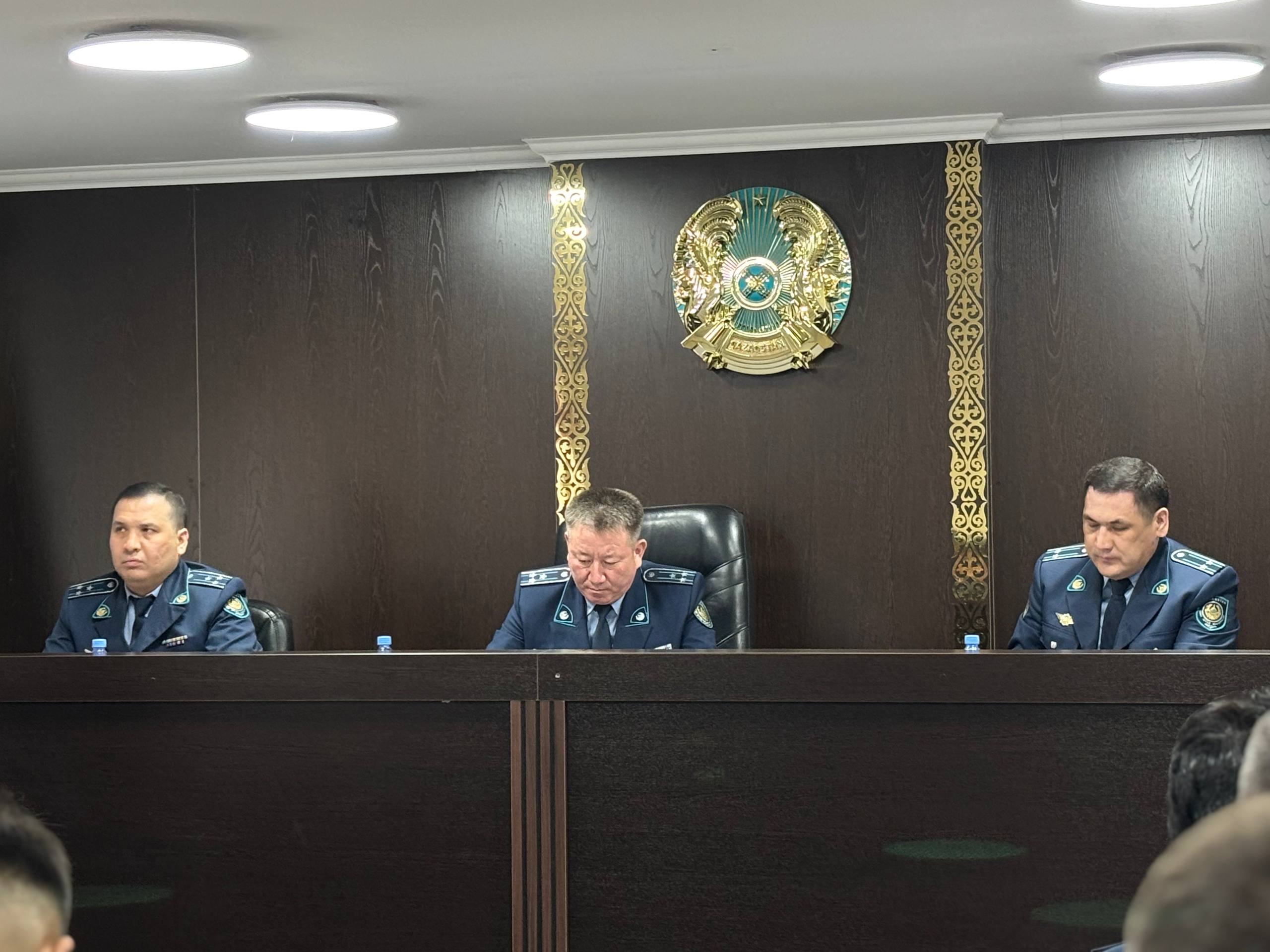 Департаментте 2026 жылдың бірінші тоқсанындағы жедел-қызметтік қызметінің қорытындысы жасалды