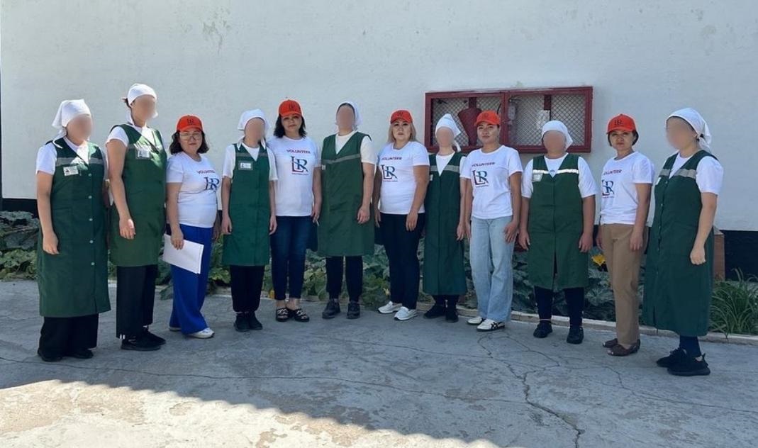 Алматы және Жетісу облыстары бойынша ҚАЖ департаментінің №10 мекемесіне «Human Rights Lawyers» қоғамдық қорының делегациясы жұмыс сапарымен келді.