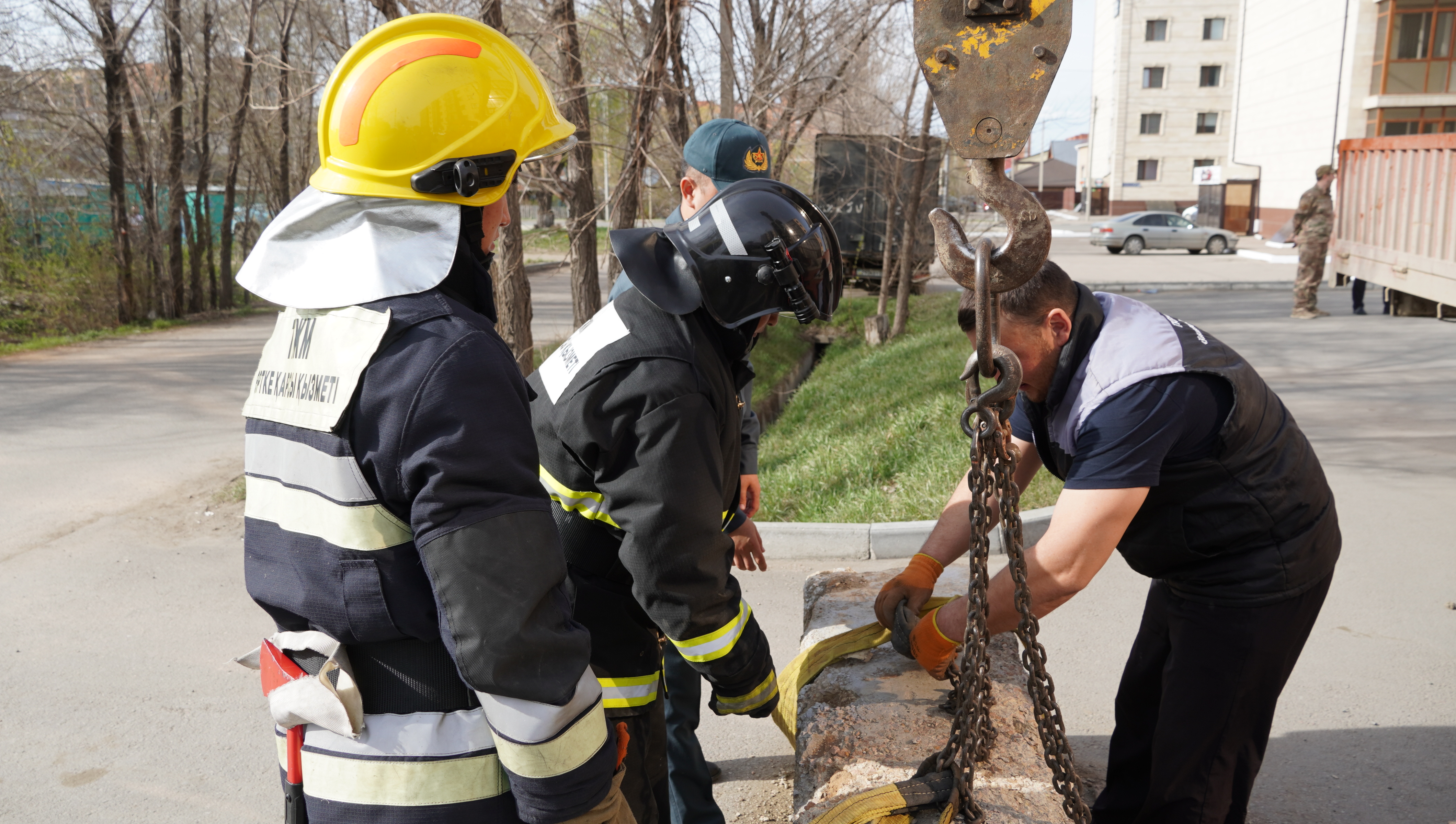 Көкшетау қаласында көпқабатты тұрғын үйлерге арнайы техниканың еркін қолжетімділігін қамтамасыз ету